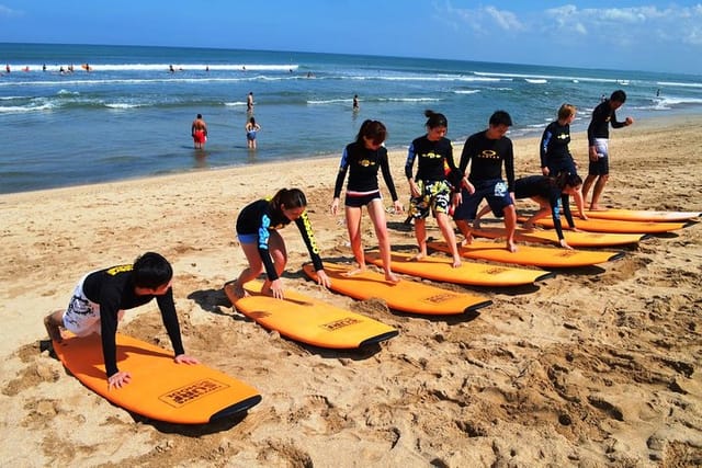 Beginner Surfing Lesson