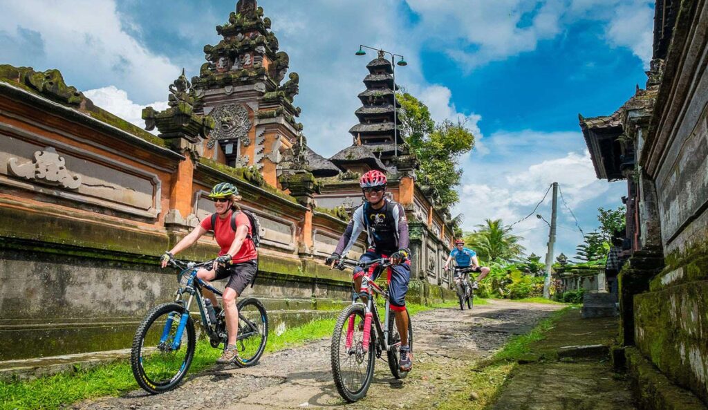 Ubud Temple Cycling Tour Bali